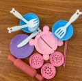 Play Color Dough Spaghetti Maker Noodle Set Kitchen Creations Pasta Maker Machine Pretend Chef Toy Modeling Clay Dough Tools for Kids  Birthday Gift.. 