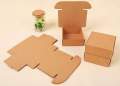 E-Commerce packing Boxes (Pack of 24; Square Kraft) for Christmas, Holidays, Birthdays, Weddings, Crafts, Fathers Day, Care Packages and More. 