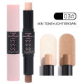 Double Head Shaping Stick Cosmetics Makeup for Women Side Face Shadow Highlight Contour Makeup Pencil Waterproof Durable Make Up. 