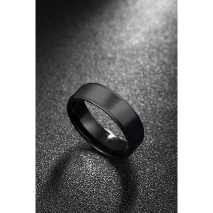 Black Onyx Gemstone Ring for Men and Boys