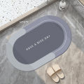 Bath Mat Water Super Absorbent Non-Slip, Water Absorbent Anti Slip Floor Carpet for Bathroom, Shower Room, Tub, Entryway, Kitchen, Sink. 