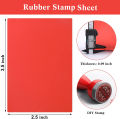 Stamp Sheet, Stamp Making Nylon Sheet, Size 2.5 x 3.5 Inch, Polymer Rubber Stamp Sheet,. 