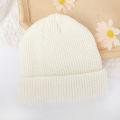 【Innovative】 UniMen Women Beanie Hat Winter Warm Ribbed Popular Korean Hip-Hop Wool Hat.