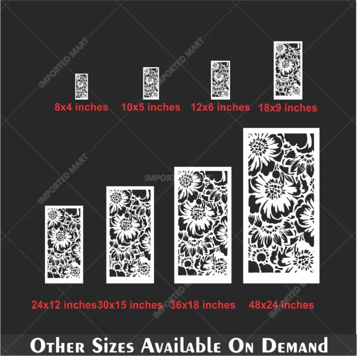 Floral%20Garden%20Pattern%20Stencil%20for%20Wall,%20Fabric%20&%20Wood%20Art%20%E2%80%93%20Dense%20Bloom%20Design%20%E2%80%93%20ID#%20667%20-%20Image%205