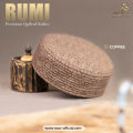 100% Premium Quality Fleece Fabric Prayer Cap Rumi Koofi Namaz Topi Namaz Cap For Men Namaz Hat - Topi. 
