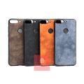 Huawei Y7 Prime 2018 Back Cover Leather Type Soft Y7 2018 Case For Boys. 