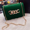 Hand bags for girls with stylish long chain. 
