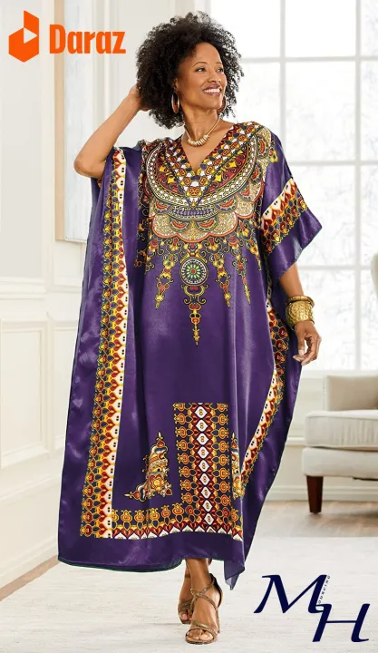 Printed%20Silk%20Kaftan%20Dress%20for%20Women%20&%20Girls%20%7C%2052%E2%80%9D%20Long%20Nightwear,%20Loungewear%20Abaya,%20Fancy%20Kaftans%20for%20Pakistani%20Girls%20&%20Women%20%7C%20One%20Size%20Fits%20Up%20to%20XXXL%20Nighty%20&%20Maternity%20Dresses%20-%20Image%203