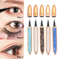 Self-adhesive Lash Glue Eyeliner Pen, 2 in 1 Glue Eyeliner Pen Diamond Bling Glitter Eyelash Glue Eyeliner. 