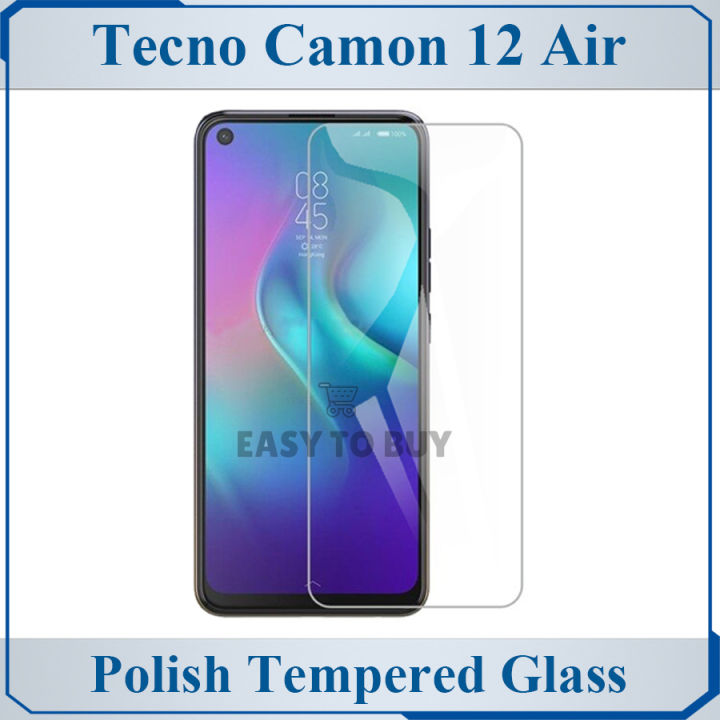 Tecno%20Camon%2012%20Air%20Tempered%20Glass%20Screen%20Protector%20Polish%20Glass%20-%20Image%203