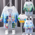 Boy's Sun Protection Clothing Summer Thin Breathable Jacket Ultraman Baby Boy Foreign Handsome Children's Sun Protection Clothing Thin. 