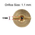 Foam Cannon Orifice Nozzle Tips And Foam Maker, Universal 1.1 Mm Thread Nozzle And Mesh Filter For Snow Foam Lance, 3000 Psi. 