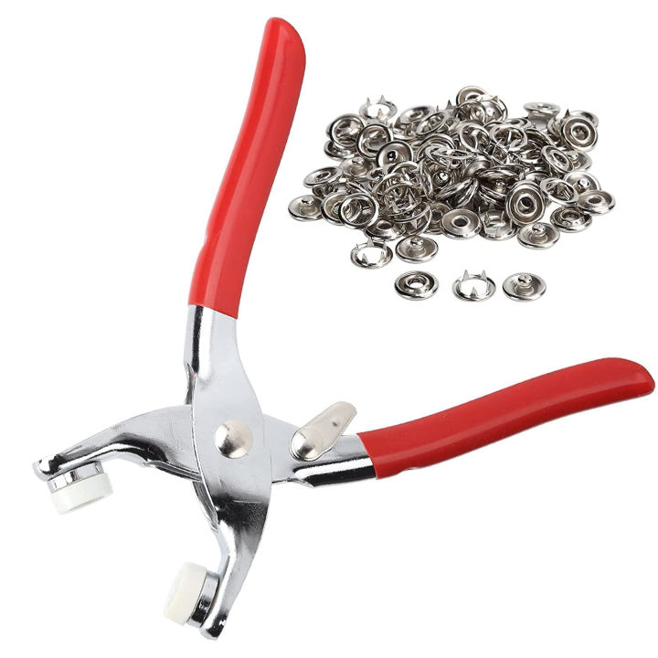 Heavy Duty Button Pliers for Snap Fasteners – DIY Clothes, Leather ...