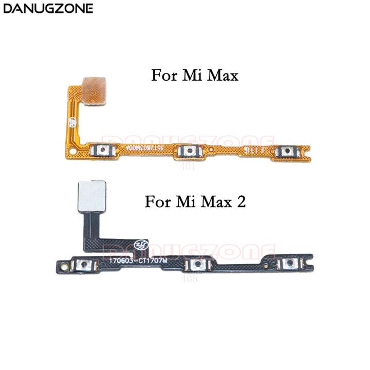Power Button Switch Volume Button Mute On / Off Flex Cable For Xiaomi Mi Max 2 Max2