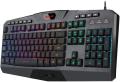 Redragon K503 Pc Gaming Keyboard, Rgb Led Backlit, Wired, Multimedia Keys, Silent Usb Keyboard With Wrist Rest For Windows Pc Games (Black). 