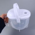 Rice Washer, Manual Plastic Rice Cleaner Washing Bowl With Handle. 