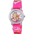 Kid Girl Pink Color Doll Cartoon Character Wrist Watch. 