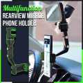 Car Mobile Phone Holder Mount For Rear View Mirror Universal 360 Degree GPS. 