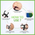 Body Fat Caliper Measuring Device Combination And Body Fat Percentage Measurement Chart To Measure Male And Female Body Fat. 