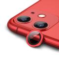Camera Lens Protector for iPhone 11, [Anti-Scratch] Premium Tempered Glass Film Aluminum Alloy Lens Ring Cover. 