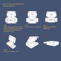 Pack of 50 Hard Boxes For Courier & Gift Packing. 