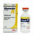 Humalin R vial 10 ml 1000 units. 