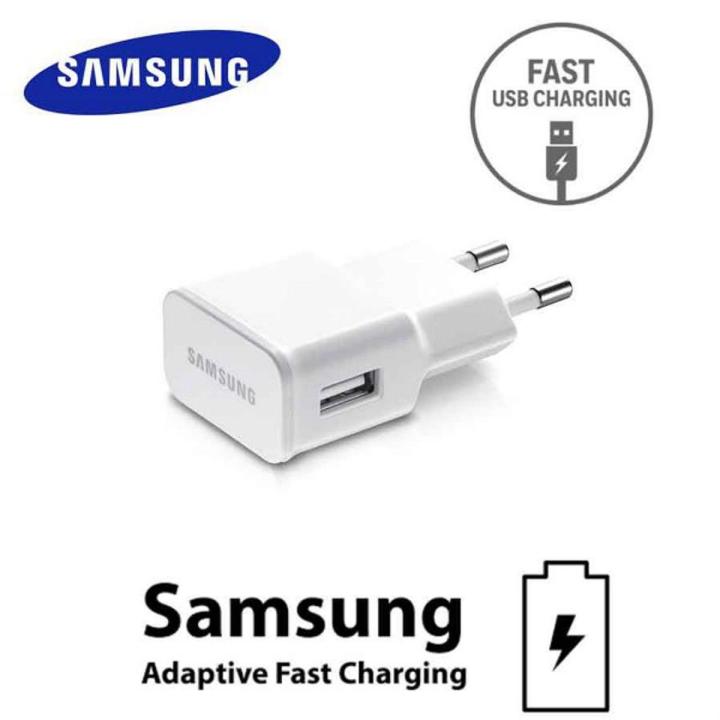 Samsung Fast Charger 18W or 15W 5V/2A 9V/1.67A Adapter for Galaxy S7/S7 Edge/S6/Edge/Edge+/Note Edge/ J3 & Other Smartphones Compatible For All Android Devices