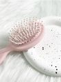 Mini Baby Hair Brush - Premium Soft Bristle For Gentle Hair Care - Random Color. 