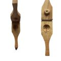 Wooden Lemon Squeezer High-quality, non-breakable wood Traditional lemon squeezer, hand juicer, manual citrus press Light brown wood.Manual single press lemon squeezer Limo Nichor Lemon Nichor Wood Manual Single Press. 