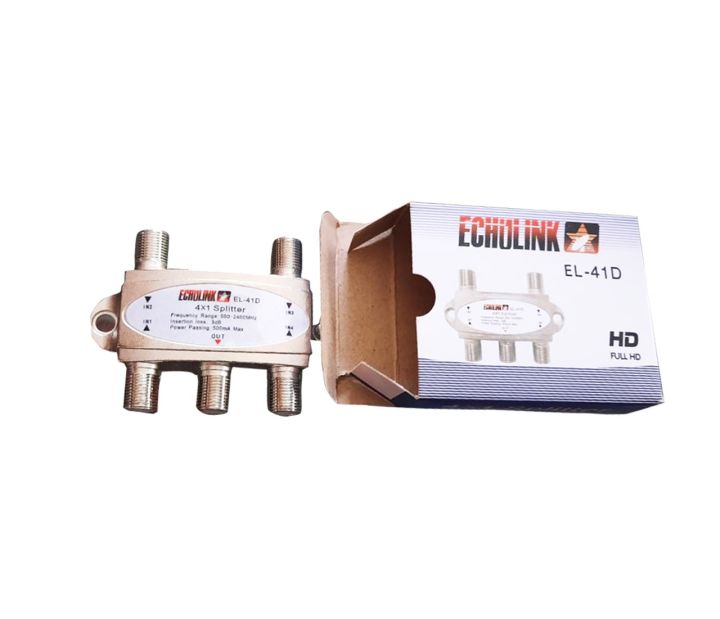 DiSEqc Switch 4/ 2.0 Connect 4 Dishes 4 LNB 4X1