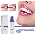 45ml Teeth Whitening Cleansing Toothpaste Foam V34 Colour Corrector Teeth Sensitive Stain Removal Reduce Yellowing Teeth Care. 