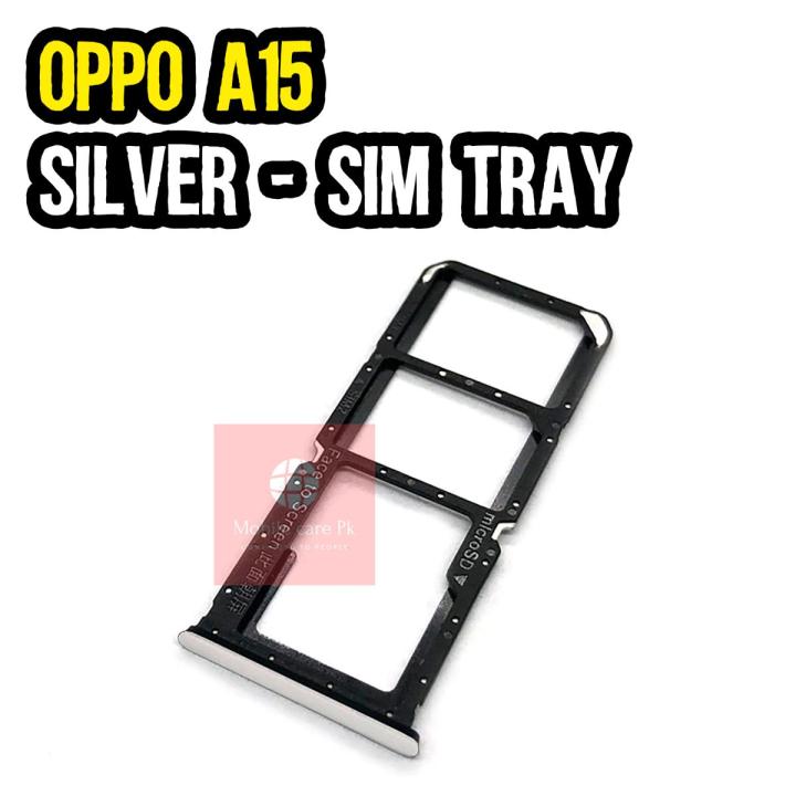 Oppo%20A15%20Silver%20SIM%20Tray%20Sim%20Jacket%20Sim%20Slot%20Sim%20Door%20-%20Image%204