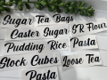 CUSTOMIZE Name Vinyl Sticker | Custom Logo Tag Waterproof Vinyl Label Decals. 