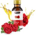Hemani Rose Oil - 30ml (1 oz) - Edible Food Grade Oil for Internal and External Use - Premium Quality, Cold-Pressed, and Pure - Suitable for Cooking, Baking, Skin Care, Hair Care, and Aromatherapy. 