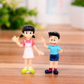 5pcs/set Doraemon Action Figure Nobita Nobi Statue Model Toy Collection Gift. 