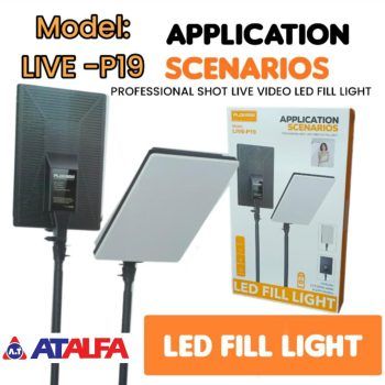 Get PLOKAMA Live P-19 Professional Photography/Videography LED Fill Lights – Best Selling Product for Superior Lighting, Buy Now for Studio & Outdoor Use, Sale Available