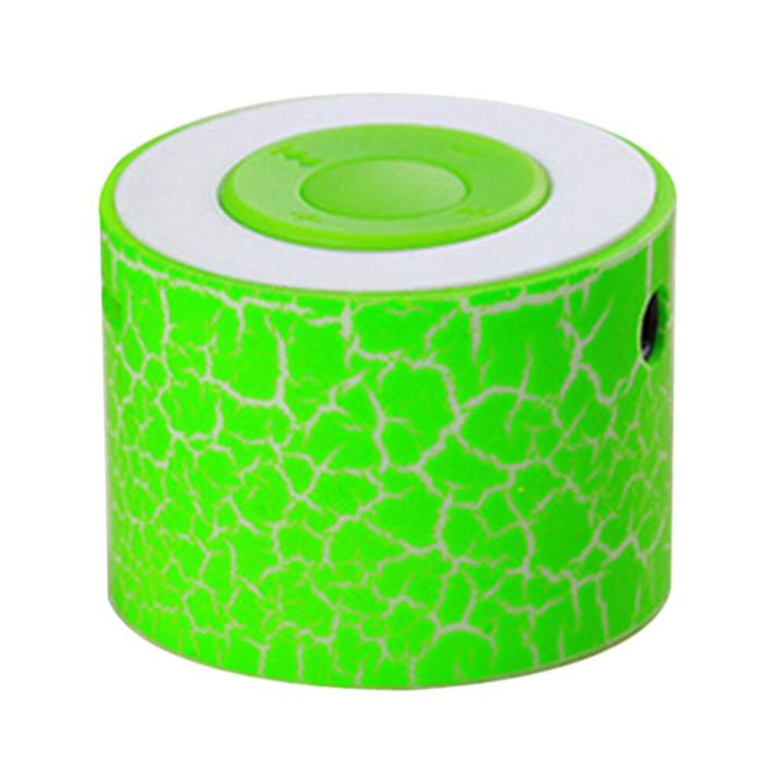 Speaker Mini Loudspeaker Crack TF Card USB Subwoofer Portable MP3 Music ...