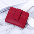 Small Leather Wallet for Women, Premium PU Leather, Trifold Design, Card Slots, Zip Coin Pocket, Compact and Stylish. 