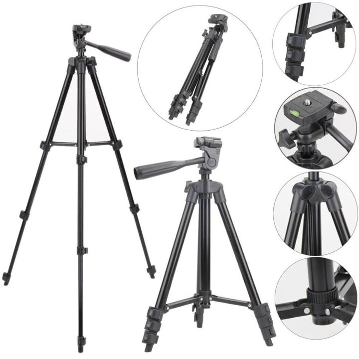 3120 Lightweight Video Tripod 3-way head mount camera tripod