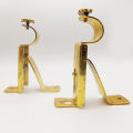 Heavy duty adjustable curtain rod holder curtain rod r bracket. 