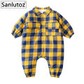 Winter Baby Boys Rompers Fashion Infant Baby Jumpsuits Cotton Long Sleeve Newborn Baby Clothing. 