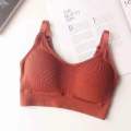 Pack of 1 Multi Colour Seamless Bra Sports Bra Beauty Back Bra Wrapped Chest No wires Padded Sports Bra. 