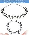 Unisex Hair Band – Spring Hair Band for Boys, Non Slip Sports Fashion Headband, Metal Hair Band for Men, Metal Hair Bands for Girls Fancy, Metal Strong Hair Band, Best Quality Strong Metal Zig Zag Hairband for Men & Women – Stylish & Durable. 