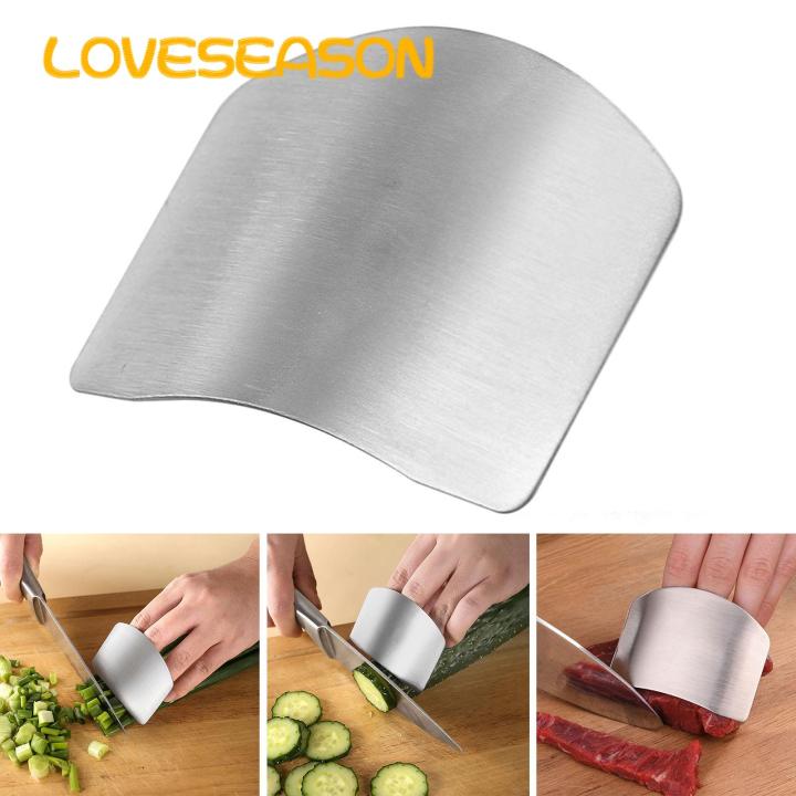 Multifunctional Finger Guard Stainless Steel Finger Guard Safe Vegetable Cutter Hand Guard Tool for Kitchen Cut Finger Protector Gadget Anti-cut Finger Protector