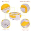 Electric heating lunch box. 