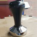 51 MM Espresso Coffee Tamper Black Coffee Tamper Machine Press Flat Base Barista Accessories Coffee Bean Press. 