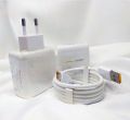 Original 65W Flash Super VOOC Charger Adapter & USB to Type C Fast Charging Cable Compatible for Oppo Realme. 