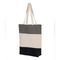Vagile Heavy Canvas Tri-Color Fancy Canvas Tote Bags for Girls. 