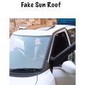 Universal Car Artificial Sunroof Black. 