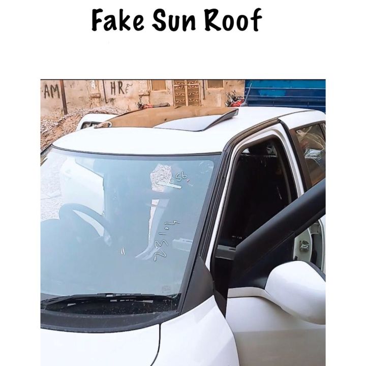 Universal Car Artificial Sunroof Black